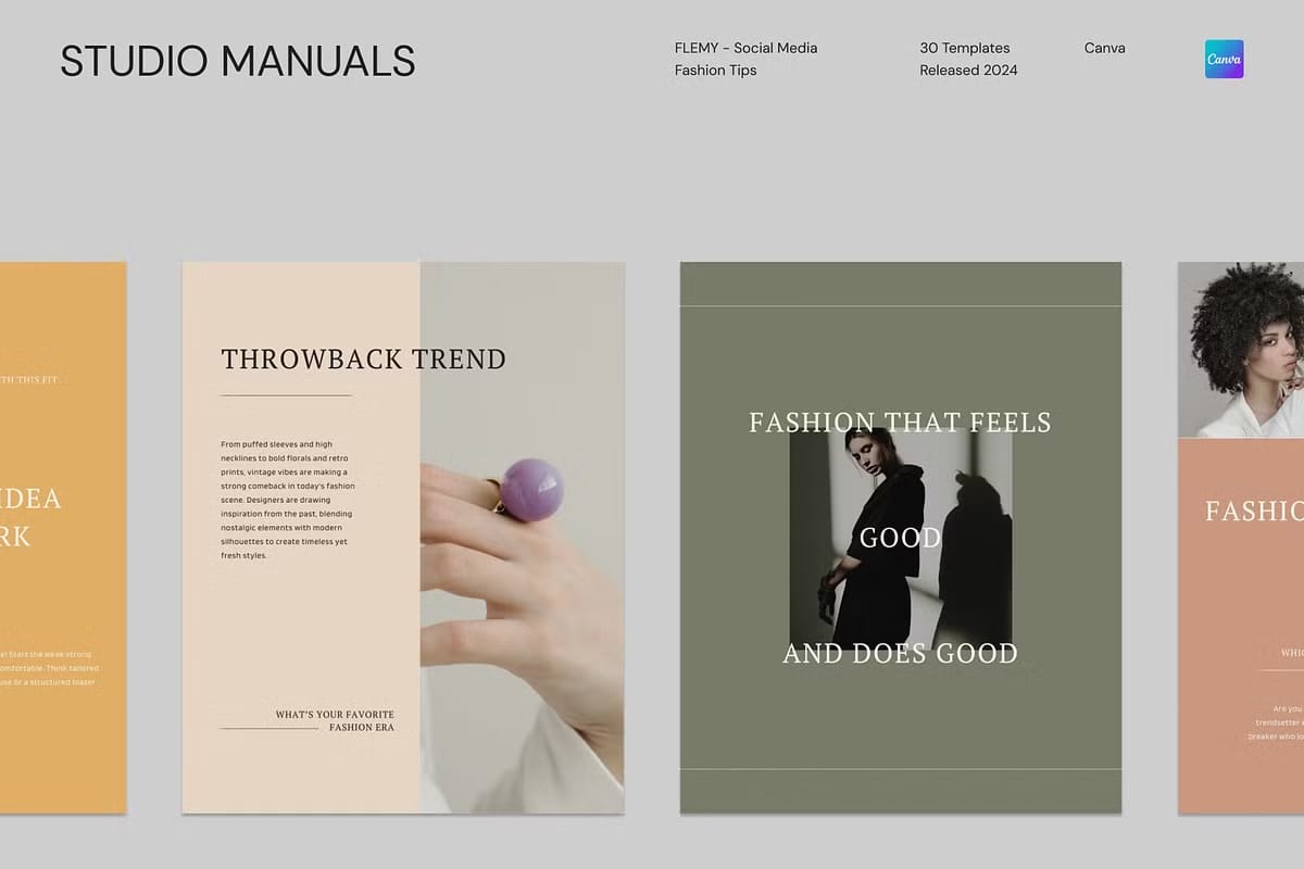 FLEMY – Social Media Fashion Tips - Zupppa | Design Resources