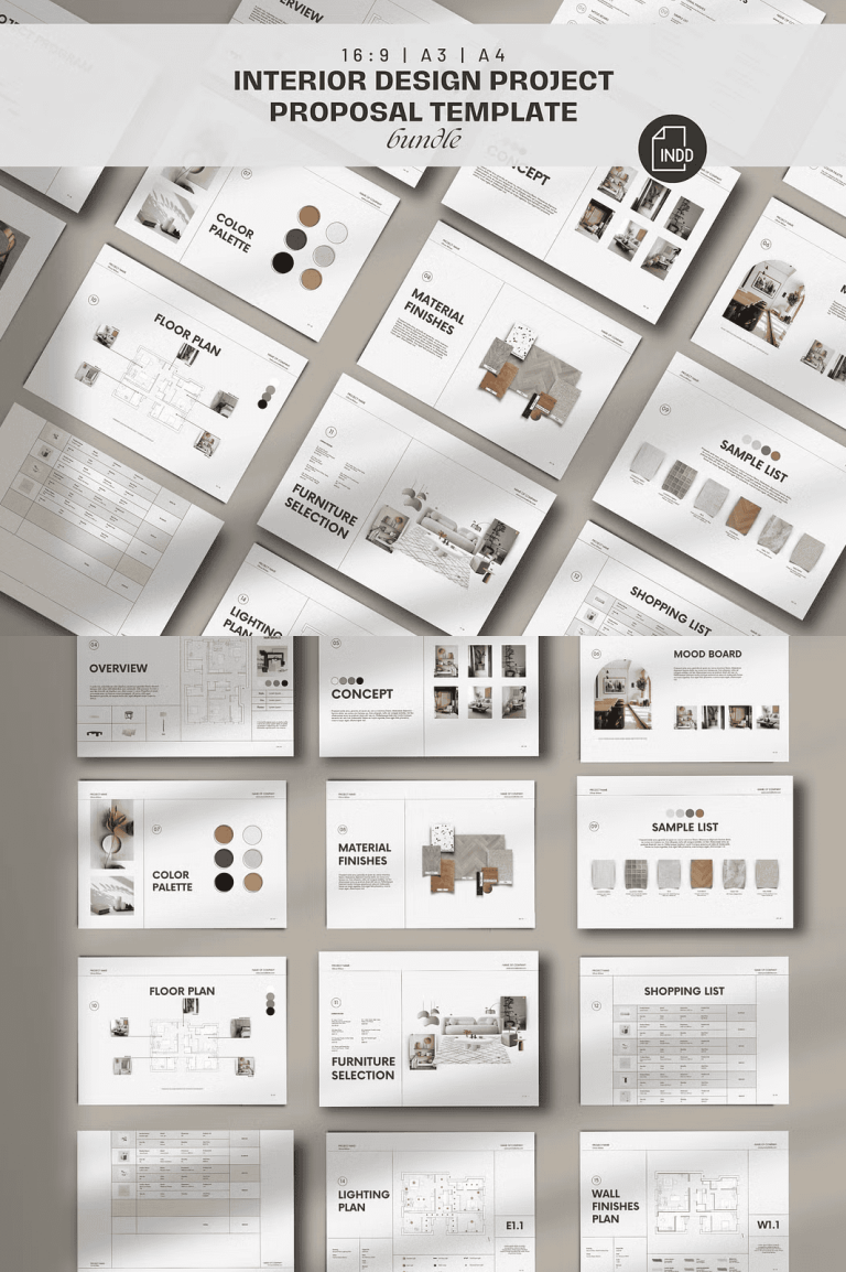 Interior Design Project Proposal - Zupppa | Design Resources