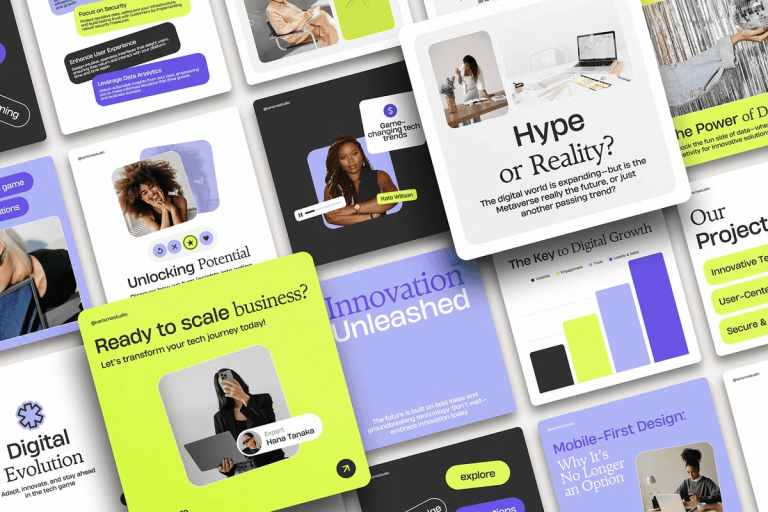 Digital Branding – Social Media Kit - Zupppa | Design Resources